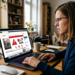 Ikona alertu o wirusie w oknie przeglądarki. Luki bezpieczeństwa w agentach sztucznej inteligencji AI i zagrożenia online w przeglądarkowych narzędziach.