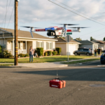 Automatyczny dron ratunkowy systemu DFR reaguje na zgłoszenie 911. Nowoczesne drony policyjne i służby ratunkowe w USA skracają czas dotarcia na miejsce zdarzenia.
