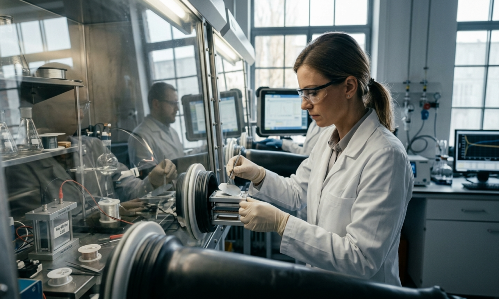 Prace badawcze nad wydajną baterią sodowo-metalową z anodą z czystego sodu. Polska i świat rozwija tanie akumulatory z wody morskiej do aut elektrycznych.
