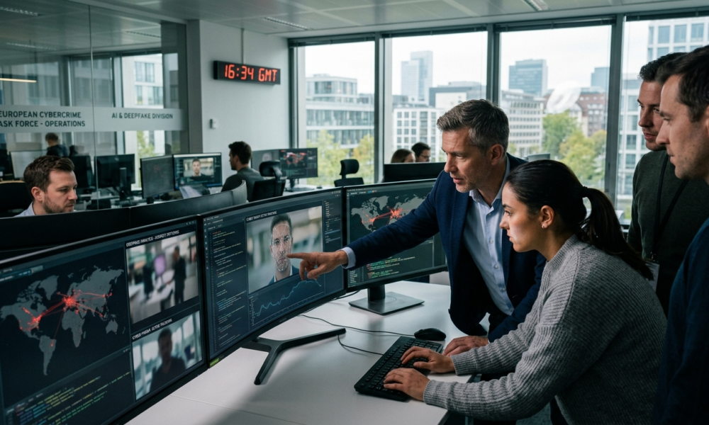 Grupa zadaniowa ds. sztucznej inteligencji AI Komisji Europejskiej walczy z deepfake i cyberprzestępczością. Komputery i oprogramowanie, Polska i świat.