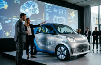 Smart #2 na projektach technicznych jako odnowione auto miejskie i następca modelu Fortwo. Nowości motoryzacyjne: Polska i świat.