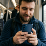Wiadomość RCS na smartfonie Samsung w sieci Orange Polska i świat technologii. Polak odbiera polski tekst na ekranie urządzenia. Obsługa wiadomości RCS.