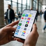 Smartfon Motorola Edge z ikonami aktualizacji w sklepie. Bezpieczna aplikacja Android Pulse na smartfony i gadżety. Serwis informacyjny Polska i świat.