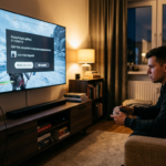 Konsola Sony PlayStation 5 wyświetla symbol błędu na telewizorze podczas gry w God of War. AI Sony samodzielnie naprawi oprogramowanie i system konsol PS5.