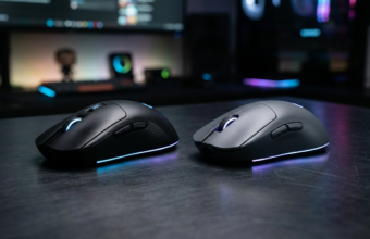 SteelSeries Sensei Pro i Rival Pro: bezprzewodowe myszy gamingowe bez portu USB z neonowym RGB. Ergonomiczny, matowy design premium. Polska i świat.